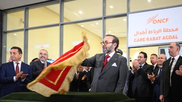 Sa Majesté le Roi supervise le lancement de la ligne à grande vitesse entre Kénitra et Marrakech