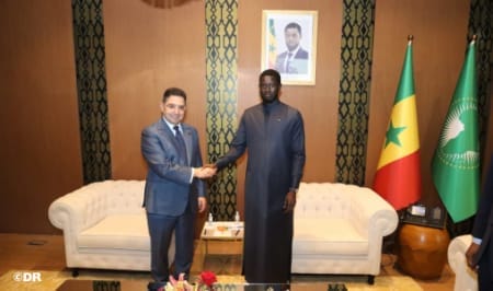 Le président sénégalais Faye reçoit M. Nasser Bourita à Dakar