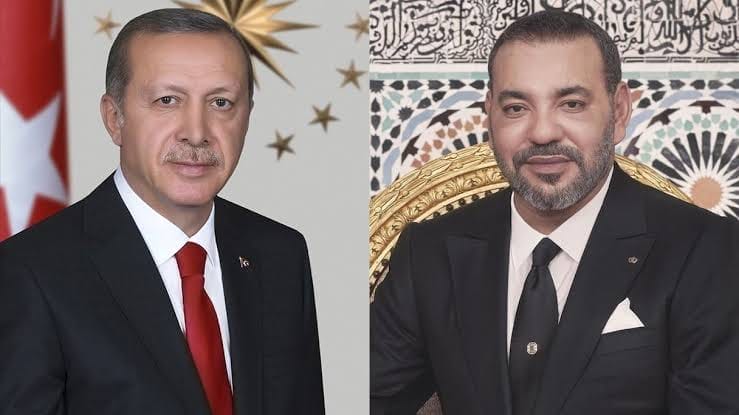 Le roi Mohammed VI félicite Erdogan à l’occasion de la fête nationale turque