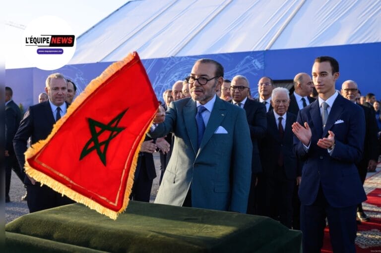 Sa Majesté le Roi préside à Nouaceur la cérémonie de présentation et de lancement des travaux de construction du complexe industriel de moteurs aéronautiques du Groupe Safran